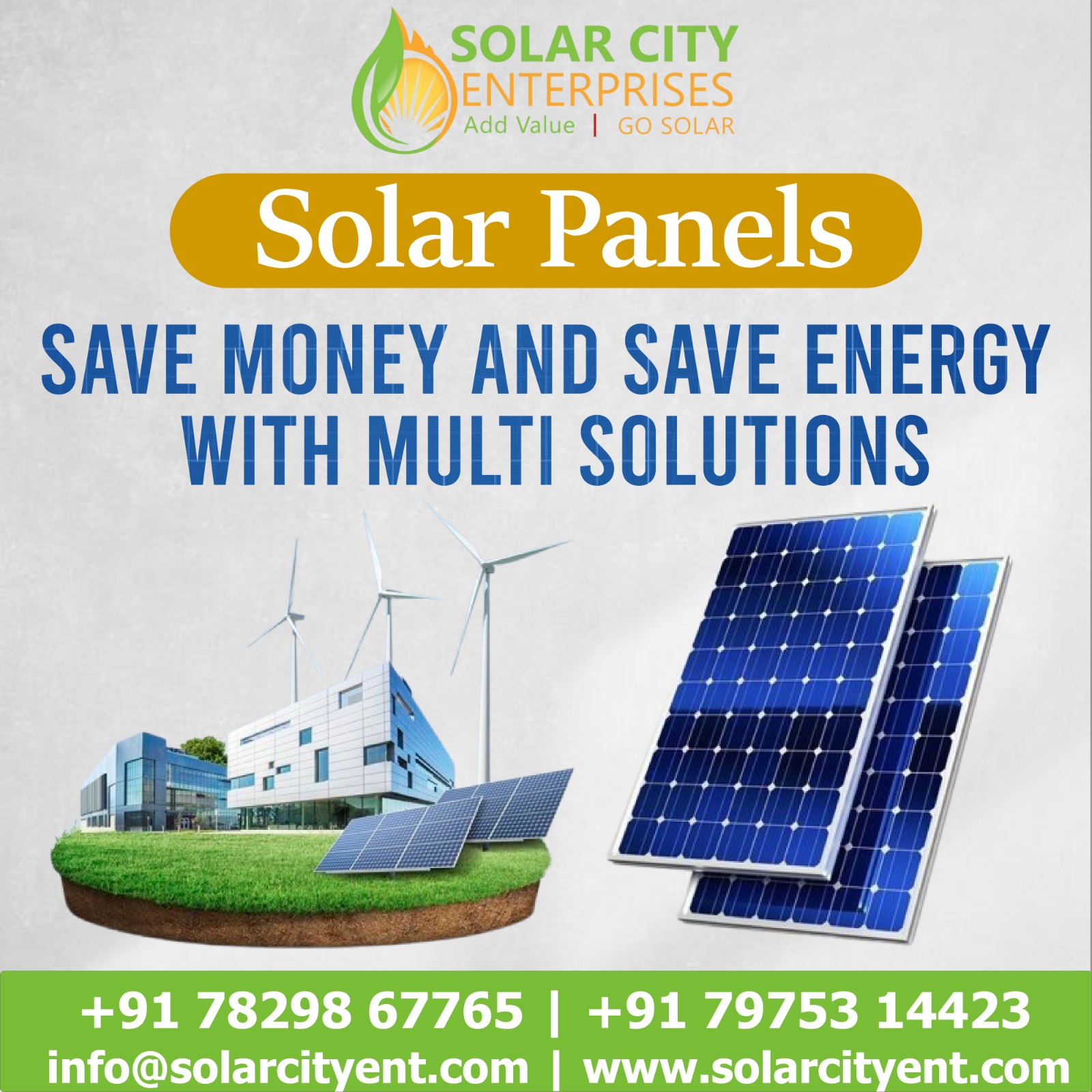 Solar City Enterprises - Go Solar, Save Money & Energy